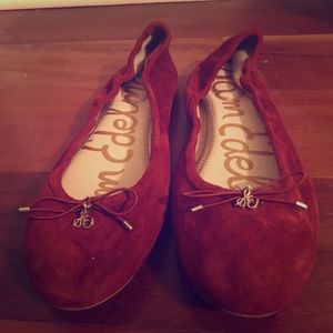 Sam Edelman suede flats